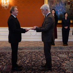 J. E. pan Emil Krsteski, nový mimořádný a zplnomocněný velvyslanec Republiky Severní Makedonie se sídlem v Praze