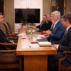 Prezident republiky přijal ministra spravedlnosti