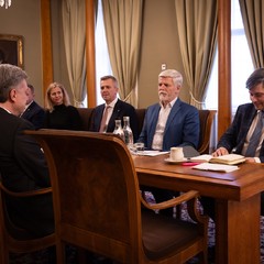Prezident republiky přijal ministra spravedlnosti
