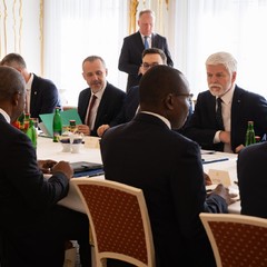 Oficiální návštěva prezidenta Angolské republiky, Pražský hrad, 21. 2. 2024, foto: Zuzana Bönisch