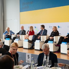 Panelová diskuse o Ukrajině „2024 - It's In Our Hands” , Mnichov, 17.2. 2024, foto: Tomáš Fongus   