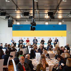 Panelová diskuse o Ukrajině „2024 - It's In Our Hands” , Mnichov, 17.2. 2024, foto: Tomáš Fongus   
