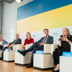 Panelová diskuse o Ukrajině „2024 - It's In Our Hands” , Mnichov, 17.2. 2024, foto: Tomáš Fongus