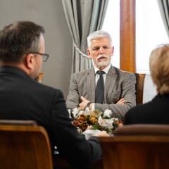 Prezident republiky přijal ministra práce a sociálních věcí 