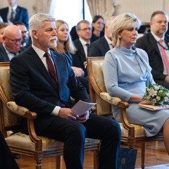 Návštěva radnice města Lucemburk, státní návštěva Lucemburského velkovévodství, Lucembursko, 29.2. 2024, foto: Tomáš Fongus