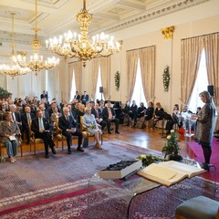 Návštěva radnice města Lucemburk, státní návštěva Lucemburského velkovévodství, Lucembursko, 29.2. 2024, foto: Tomáš Fongus
