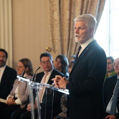 Návštěva radnice města Lucemburk, státní návštěva Lucemburského velkovévodství, Lucembursko, 29.2. 2024, foto: Tomáš Fongus