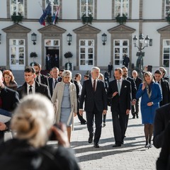 Pietní akt u památníku Jana Palacha, Palachovo náměstí, Lucembursko, 29.2. 2024, foto: Tomáš Fongus