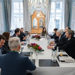 Bilaterální jednání s prezidentem Černé Hory Jakovem Milatovićem, Mnichov, 16.2. 2024, foto: Tomáš Fongus