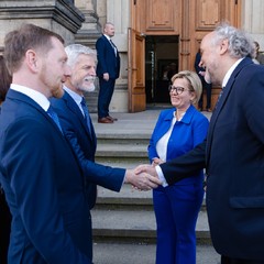 Slavnostní zahájení výstavy Poklady svatovítské katedrály, Drážďany, 15.3. 2024, foto: Tomáš Fongus