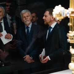 Slavnostní zahájení výstavy Poklady svatovítské katedrály, Drážďany, 15.3. 2024, foto: Tomáš Fongus