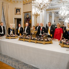Státní banket na počest prezidenta republiky a paní Evy Pavlové v Lucemburském velkovévodství, Lucembursko, 29.2. 2024, foto: Tomáš Fongus