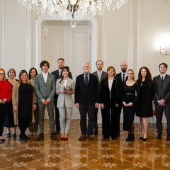 Prezident republiky přijal finalisty ankety Zlatý Ámos