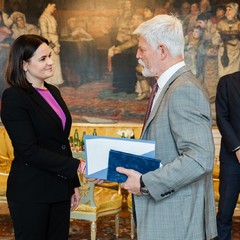 Prezident republiky přijal Svjatlanu Cichanouskou