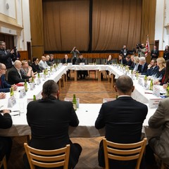 Debata k NP Křivoklátsko, Sokolovna Křivoklát, 6.3. 2024, foto: Tomáš Fongus