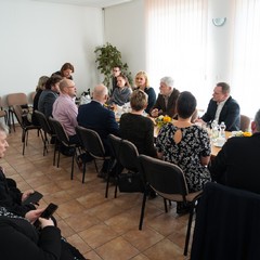 Prohlídka projektu a diskuze se zastupiteli na téma energetické soběstačnosti obcí a měst v ČR, Kněžice, 7.3. 2024, foto: Tomáš Fongus