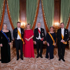 Státní banket na počest prezidenta republiky a paní Evy Pavlové v Lucemburském velkovévodství, Lucembursko, 29.2. 2024, foto: Tomáš Fongus