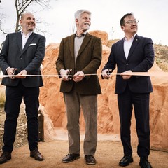 Slavnostní otevření expozice Gobi