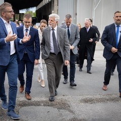 Návštěva prezidenta republiky ve Zlínském kraji, Ton, Bystřice pod Hostýnem, 16.4.2024, foto: Zuzana Bönisch