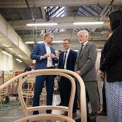 Návštěva prezidenta republiky ve Zlínském kraji, Ton, Bystřice pod Hostýnem, 16.4.2024, foto: Zuzana Bönisch