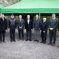 Setkání se starosty v areálu bývalých muničních skladů, Vrbětice, 17.4.2024, foto: Zuzana Bönisch