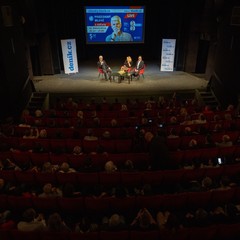 Návštěva Zlínského kraje, debata s občany, Slovácké divadlo, 17.4.2024, foto: Zuzana Bönisch