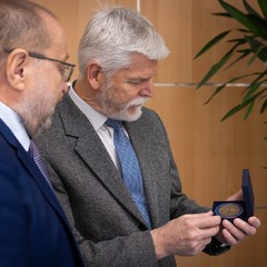 Prezident Pavel navštívil sídlo Úřadu pro zahraniční styky a informace, 26.4.2024, foto: Zuzana Bönisch