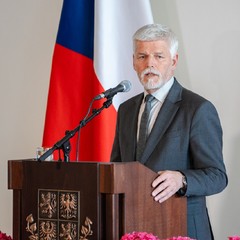 Prezident jednal s místopředsedou vlády Marianem Jurečkou o důchodové reformě, Pražský hrad, 22.4.2024, foto: Tomáš Fongus