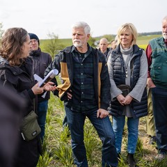 Návštěva zemědělců v Radošovicích a Milošovicích, 24.4.2024, foto: Tomáš Fongus