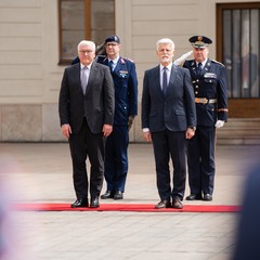 Oficiální návštěva prezidenta Spolkové republiky Německo, Pražský hrad, 29.4.2024, foto: Tomáš Fongus