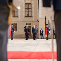 Oficiální návštěva prezidenta Spolkové republiky Německo, Pražský hrad, 29.4.2024, foto: Tomáš Fongus