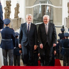 Prezident Pavel na Pražském hradě jednal s prezidentem Steinmeierem 