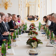 Oficiální návštěva prezidenta Spolkové republiky Německo, Pražský hrad, 29.4.2024, foto: Tomáš Fongus