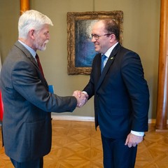 Prezident republiky přijal ministra Marka Výborného 