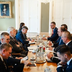 Prezident republiky přijal ministra Marka Výborného 