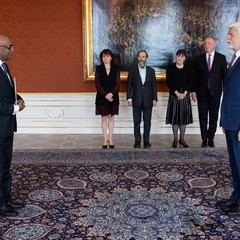 J.E. pan Boubacar Kane, nový mimořádný a zplnomocněný velvyslanec Mauritánské islámské republiky se sídlem v Berlíně, nástupní audience velvyslanců, Pražský hrad, 10. 5. 2024, foto: Zuzana Bönisch