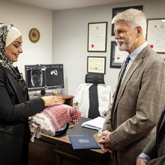 Oficiální návštěva Jordánského hášimovského království, nemocnice Al Khalidi v Ammánu, 28.5.2024, foto: Zuzana Bönisch