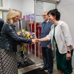 Návštěva prezidenta Petra Pavla a paní Evy Pavlové v Pardubickém kraji, Hamzova léčebna, 21.5.2024, foto: Tomáš Fongus 