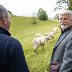 Návštěva prezidenta Petra Pavla a paní Evy Pavlové v Pardubickém kraji, statek U svatého Jána, Kunvald, 22.5.2024, foto: Tomáš Fongus