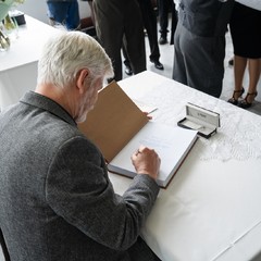 Návštěva prezidenta Petra Pavla a paní Evy Pavlové v Pardubickém kraji, Muzeum starých strojů a technologií, Žamberk, 22.5.2024, foto: Tomáš Fongus