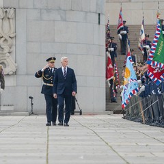 Pietní akt v areálu Národního památníku na Vítkově, 8.5.2024, foto: Tomáš Fongus