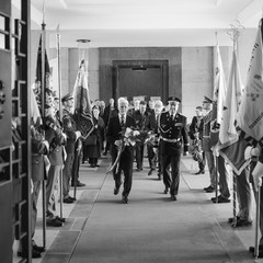 Pietní akt v areálu Národního památníku na Vítkově, 8.5.2024, foto: Tomáš Fongus