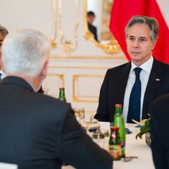 Přijetí ministra zahraničních věcí Spojených států amerických Antonyho Blinkena, Pražský hrad, 30.5.2024, foto: Tomáš Fongus