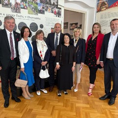 Návštěva Chorvatské republiky, Daruvar, 27.5.2024, foto: archiv KPR