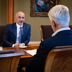 Prezident republiky přijal hejtmana Jihočeského kraje, Pražský hrad, 3.6.2024, foto: Zuzana Bönisch