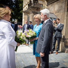 Oficiální návštěva slovenské prezidentky Zuzany Čaputové, Pražský hrad, 12.6.2024, foto: Zuzana Bönisch