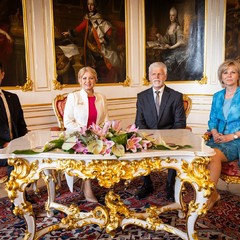 Oficiální návštěva slovenské prezidentky Zuzany Čaputové, Pražský hrad, 12.6.2024, foto: Zuzana Bönisch