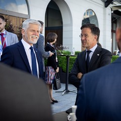 Prezident republiky na summitu o míru na Ukrajině, Bürgenstock u Lucernu, 16.6.2024, foto: Zuzana Bönisch