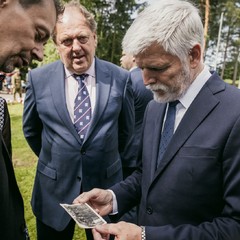 Pietní shromáždění k 82. výročí vyhlazení osady Ležáky, Památník Ležáky, 23.6.2024, foto: Zuzana Bönisch