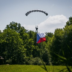 Pietní shromáždění k 82. výročí vyhlazení osady Ležáky, Památník Ležáky, 23.6.2024, foto: Zuzana Bönisch